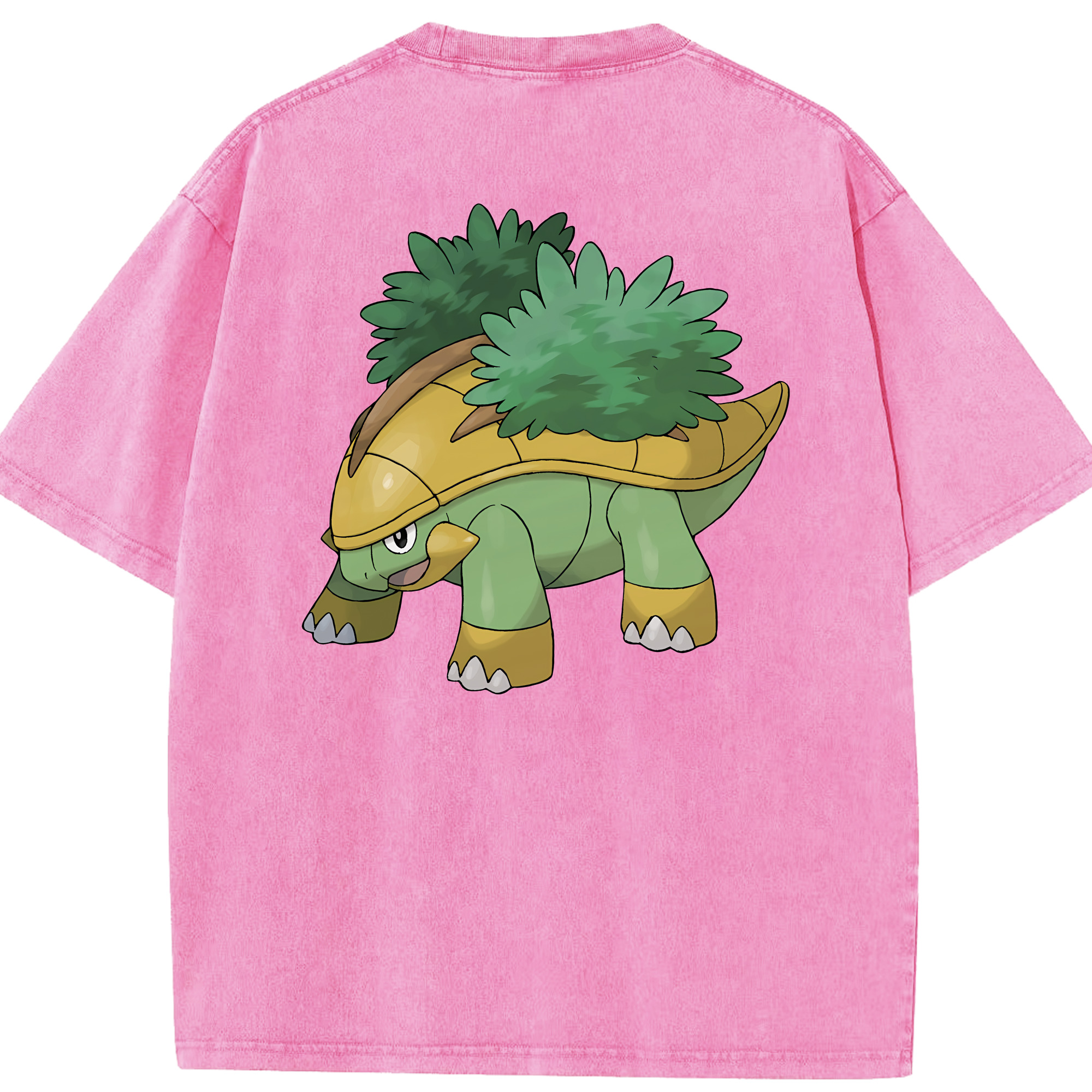 （画像用） ポケットモンスター Pokémon 綿100% ヴィンテージ風 半袖Tシャツ（背面プリント）